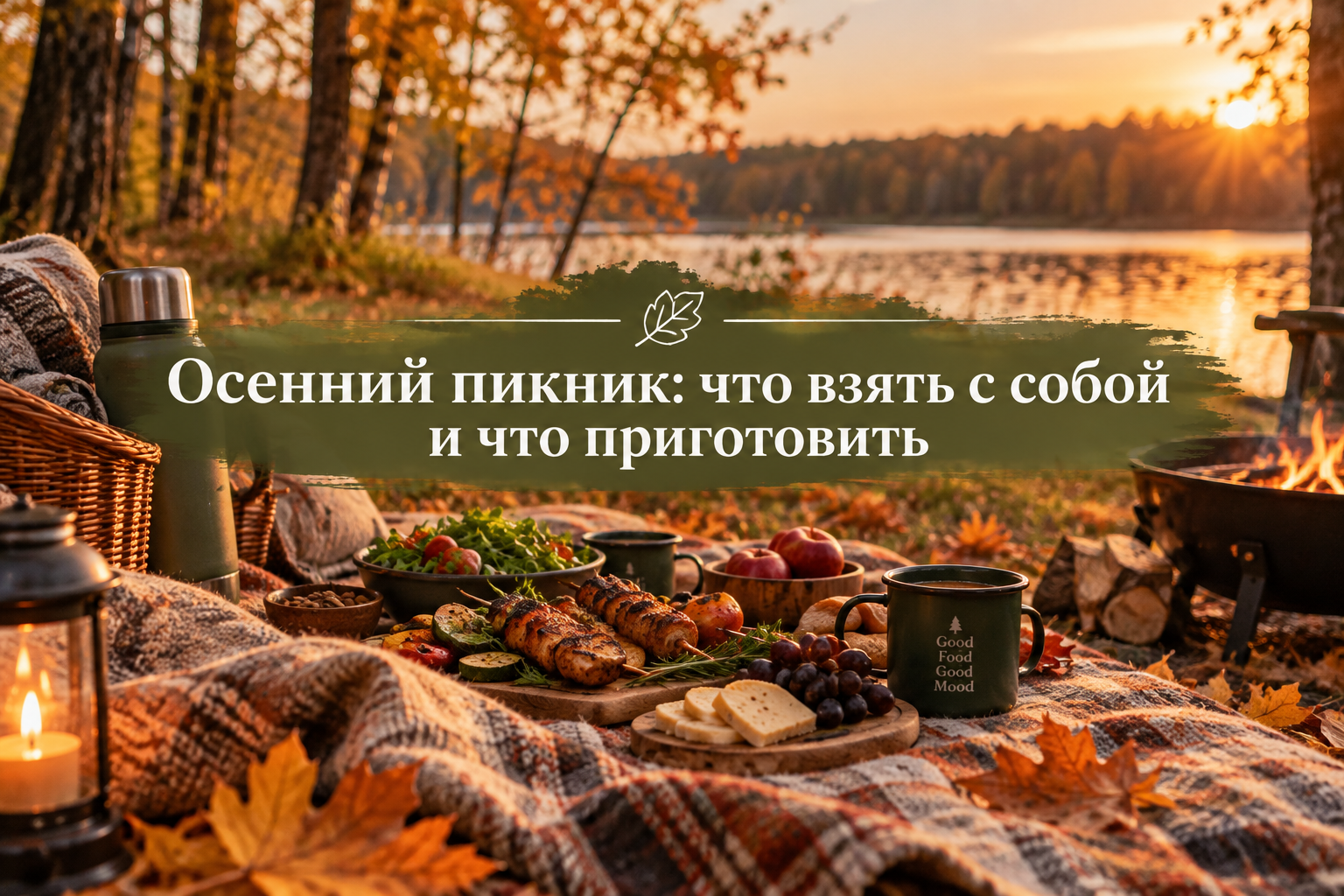 что взять на осенний пикник