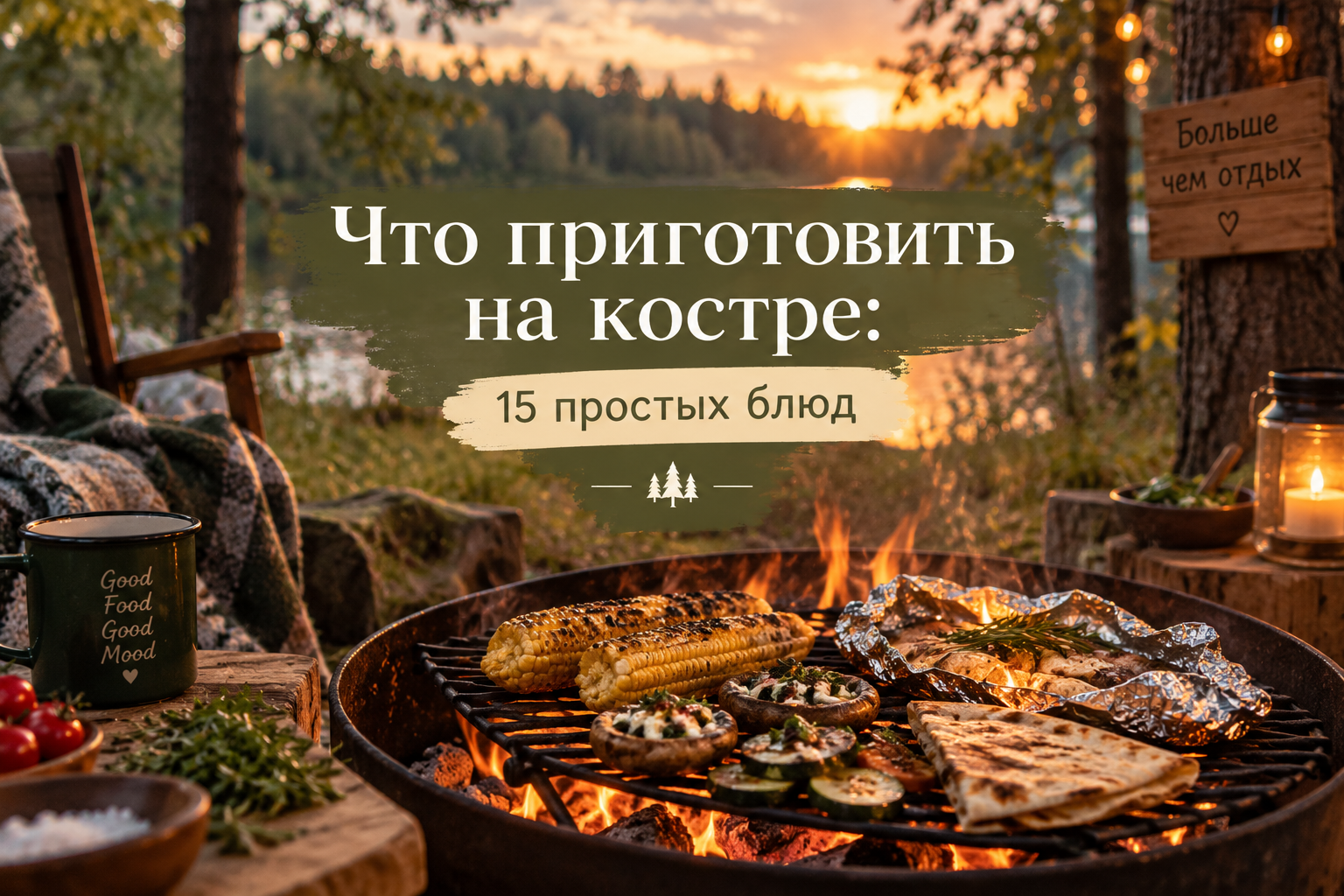 что приготовить на костре